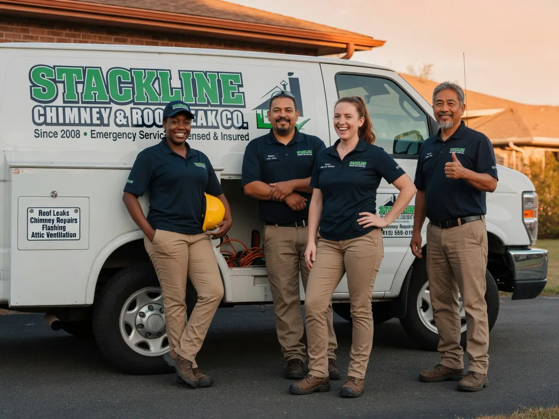 Chimney flashing repair company in Rockwood, PA